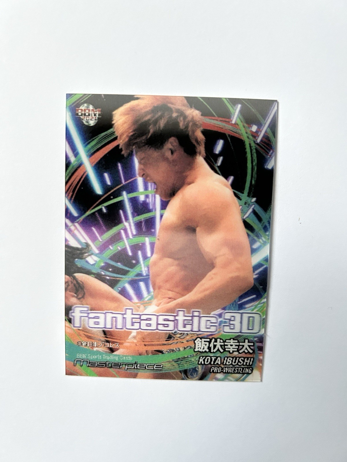 Kota Ibushi BBM Fantastic 3D Wrestling Card 20/50 NJPW AEW DDT