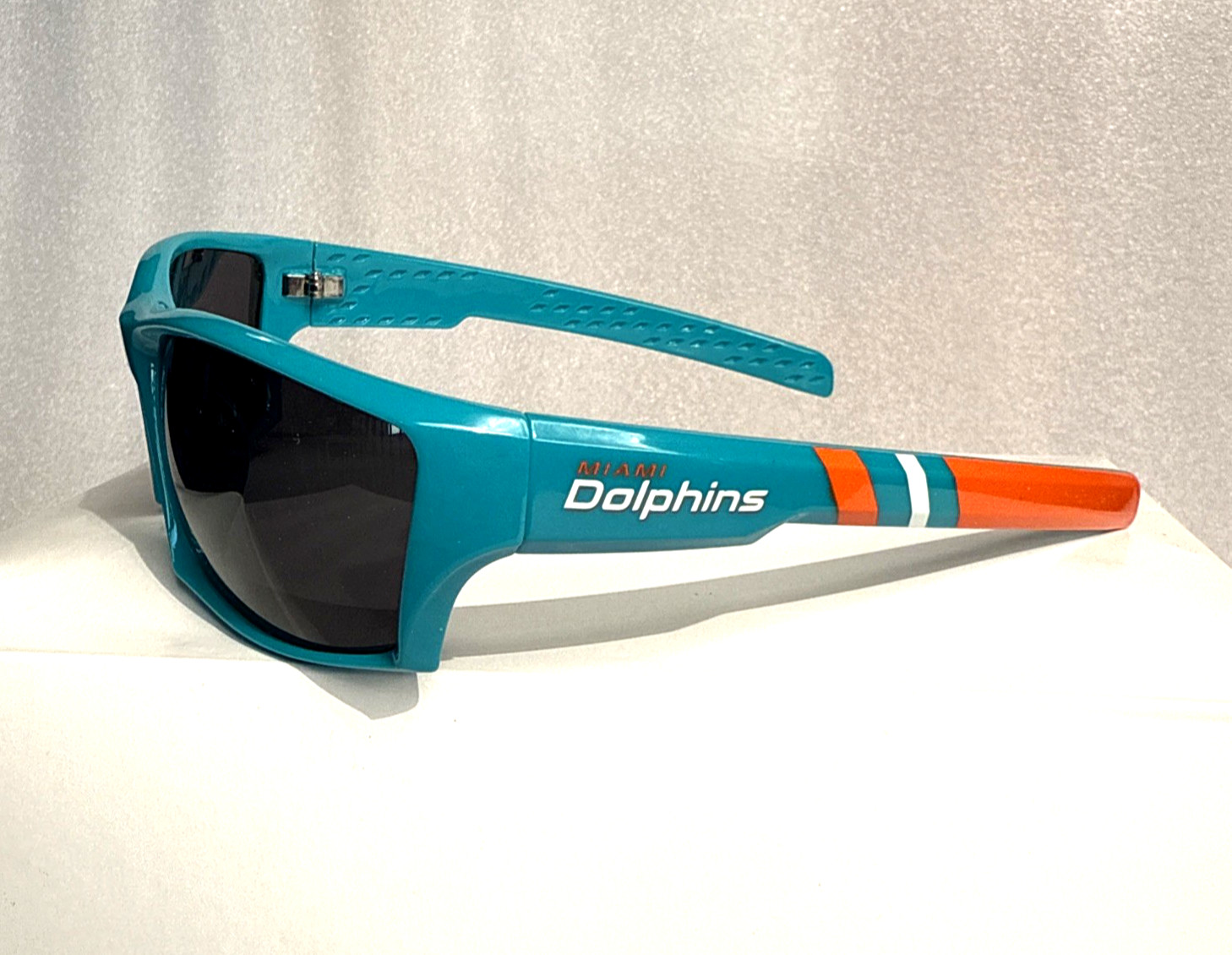 Miami Dolphins Polarized Edge Wrap Sunglasses NFL Football Miami Dolphins Polarized Edge Wrap Sunglasses NFL Football