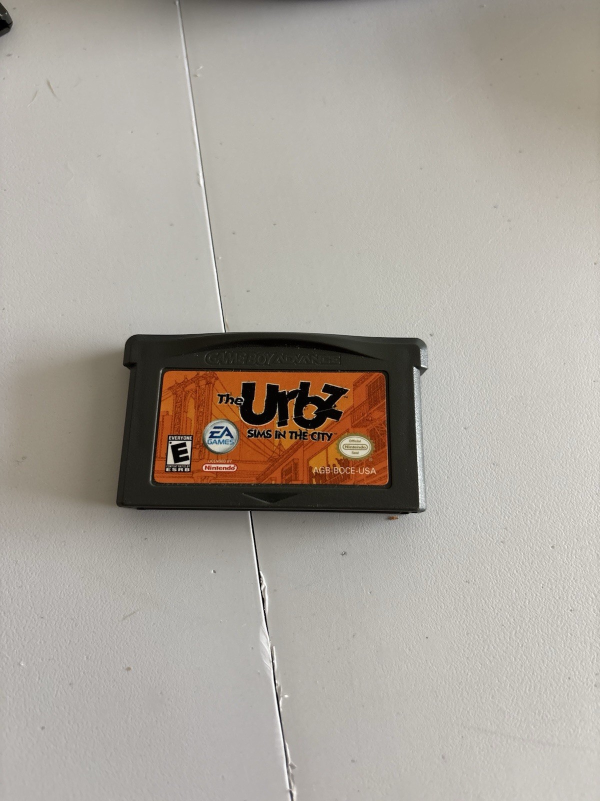 The Urbz Sims in the City Nintendo Gameboy Advance Tested works The Urbz Sims in the City Nintendo Gameboy Advance Tested works