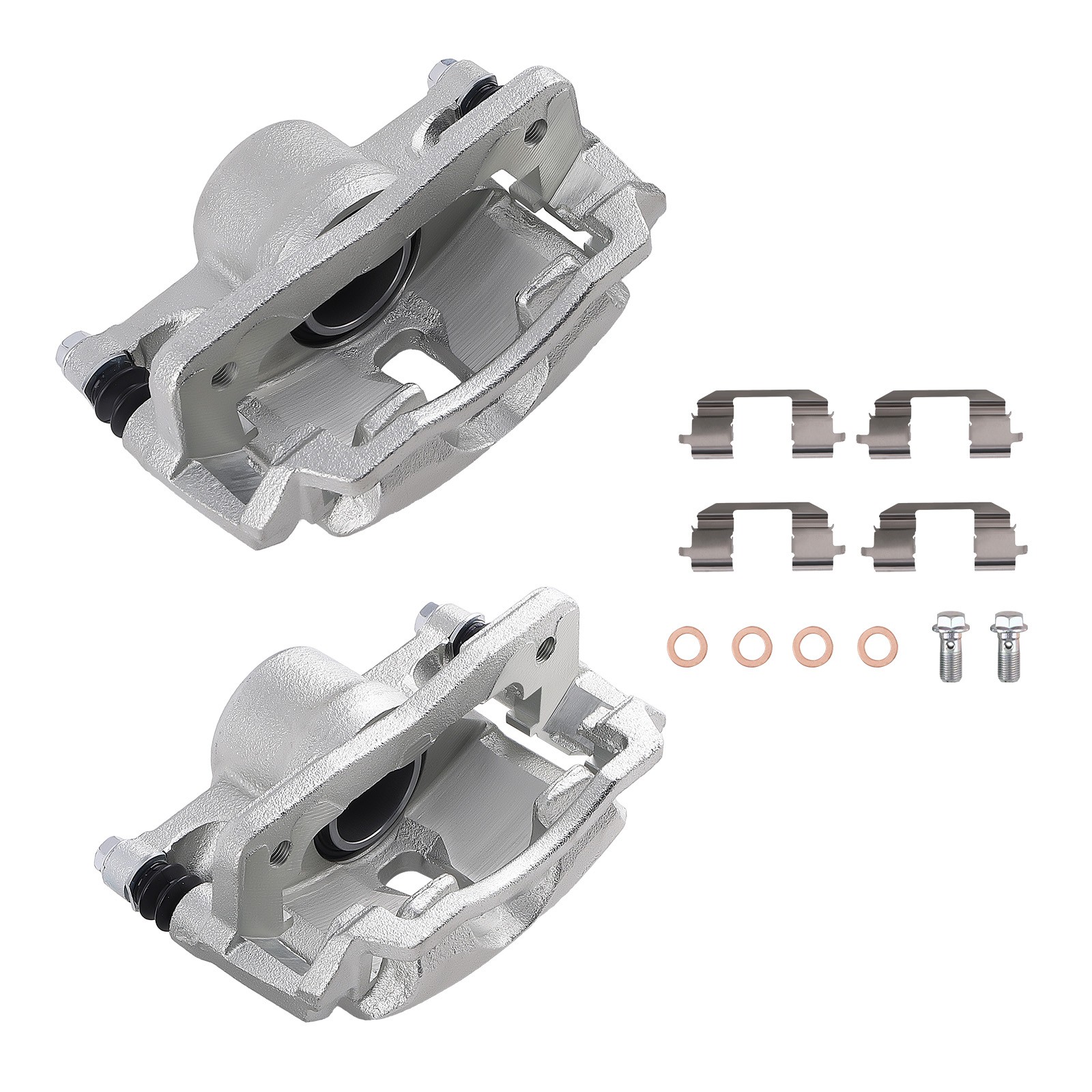 Front Left Right Brake Caliper Pair for Honda Insight 2010-2014 19B1832 19B1833