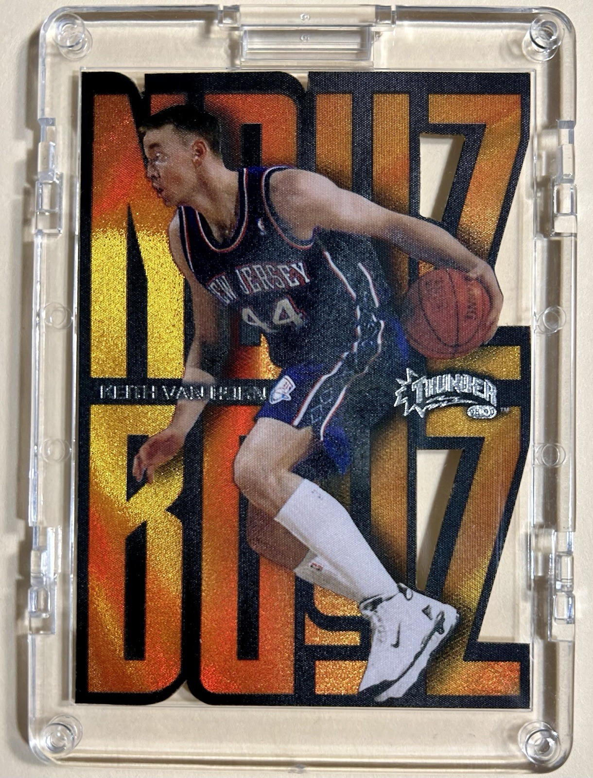 Keith Van Horn 1998-99 Skybox Thunder Noyz Boyz #14 NETS RARE Keith Van Horn 1998-99 Skybox Thunder Noyz Boyz #14 NETS RARE