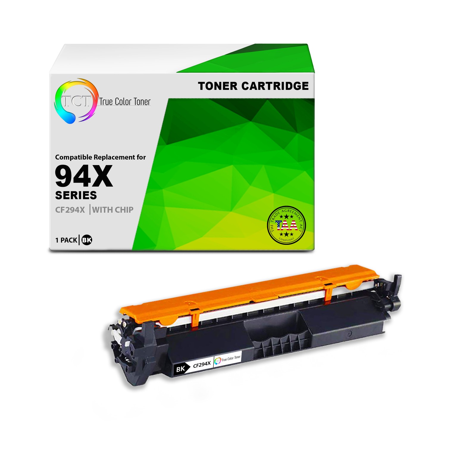 TCT CF294X TAA Compliant Toner Cartridge Replacement for HP CF294X - 94X
