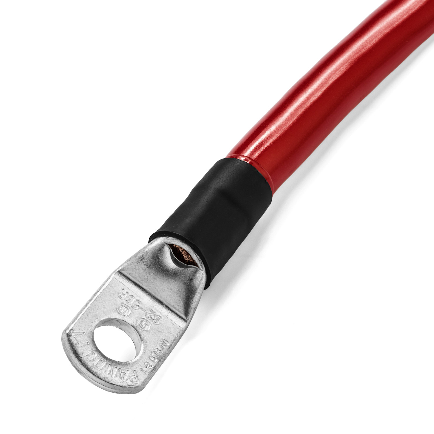 Spartan Power 2 AWG Battery Cables - Made in the USA Terminated 5/16\