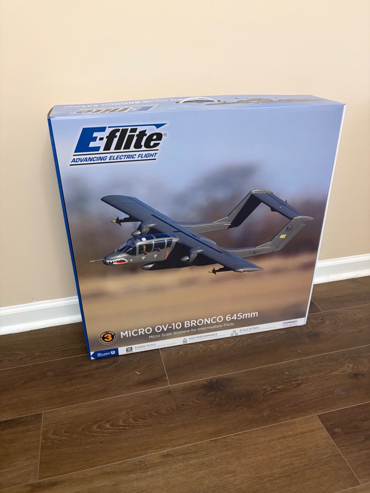E-flite OV-10 Bronco RC Airplane BNF AS3X and SAFE Select EFLU35050 E-flite OV-10 Bronco RC Airplane BNF AS3X and SAFE Select EFLU35050
