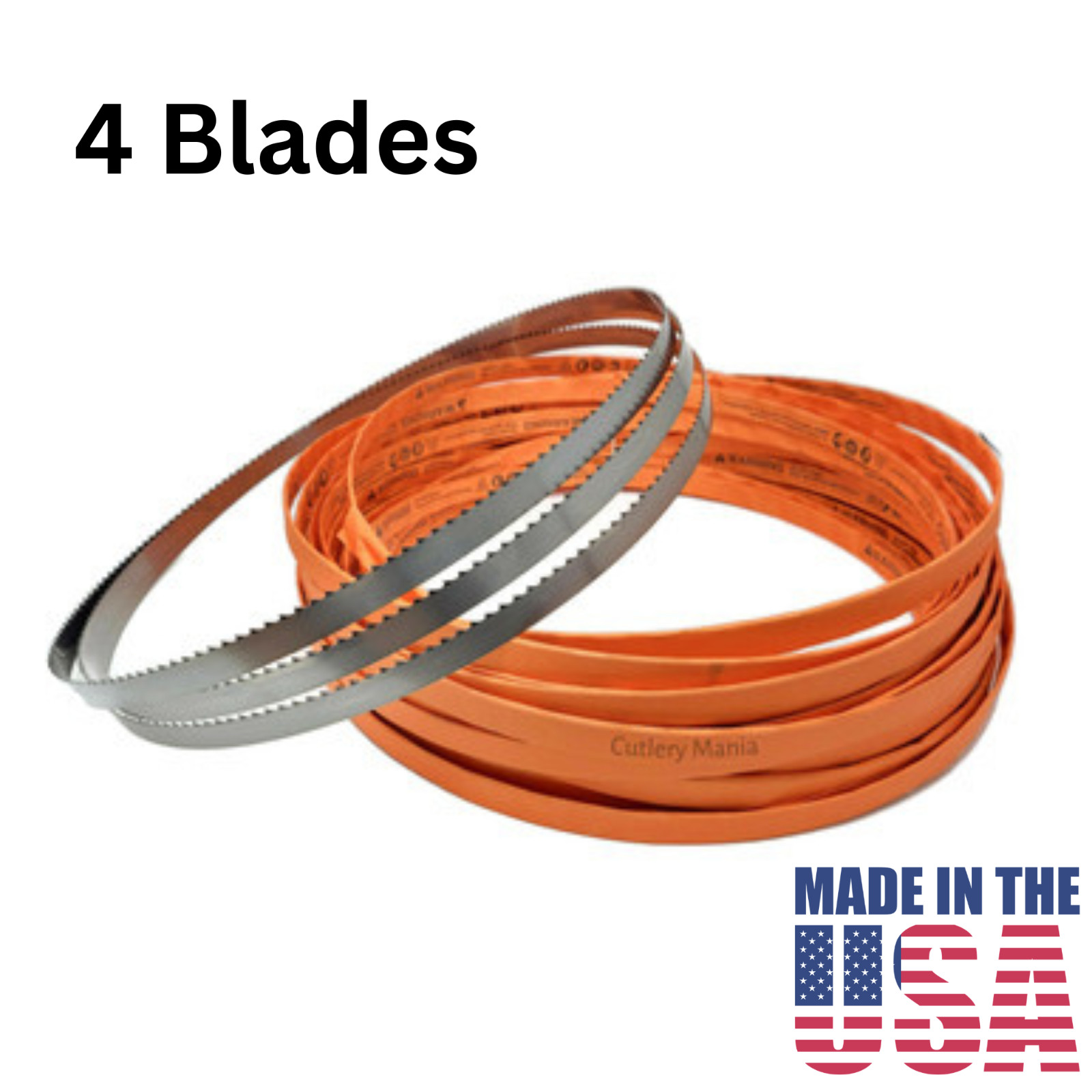 Meat Band Saw Blade 69 Inch 3TPI 5/8 X .022 (4 Pack)