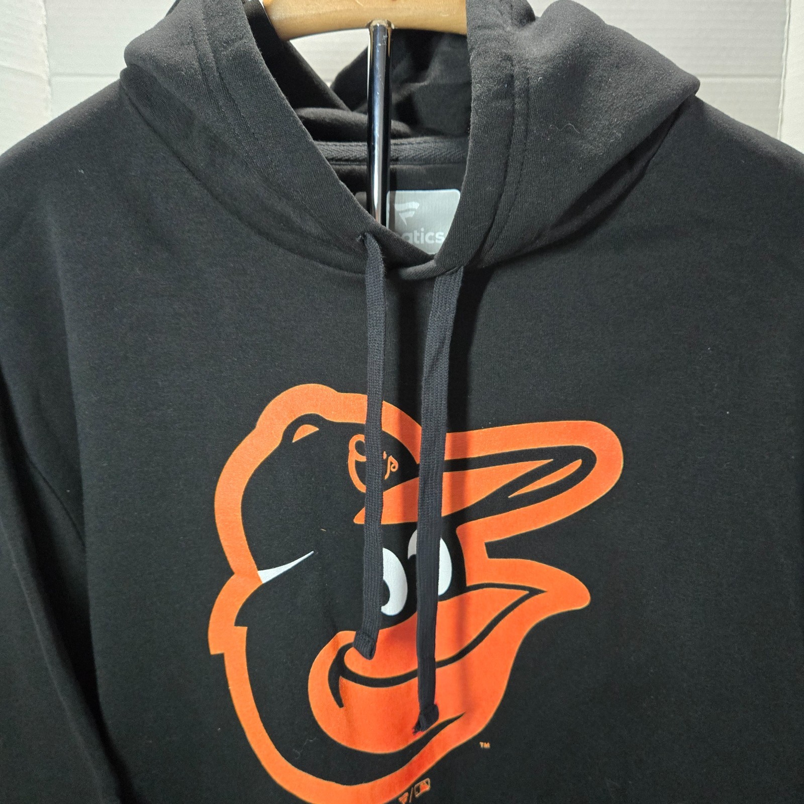 Fanatics Men\'s MLB Baltimore Orioles Pullover Hoodie Black Size 2XL