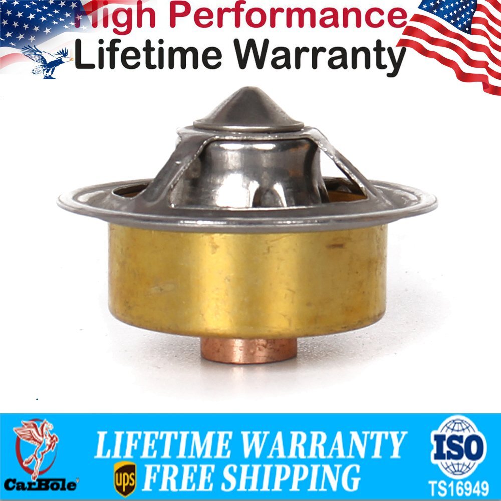 High Flow Thermostat For Chevy Ford Jeep 160 Degree Copper Brass Robertshaw 4363