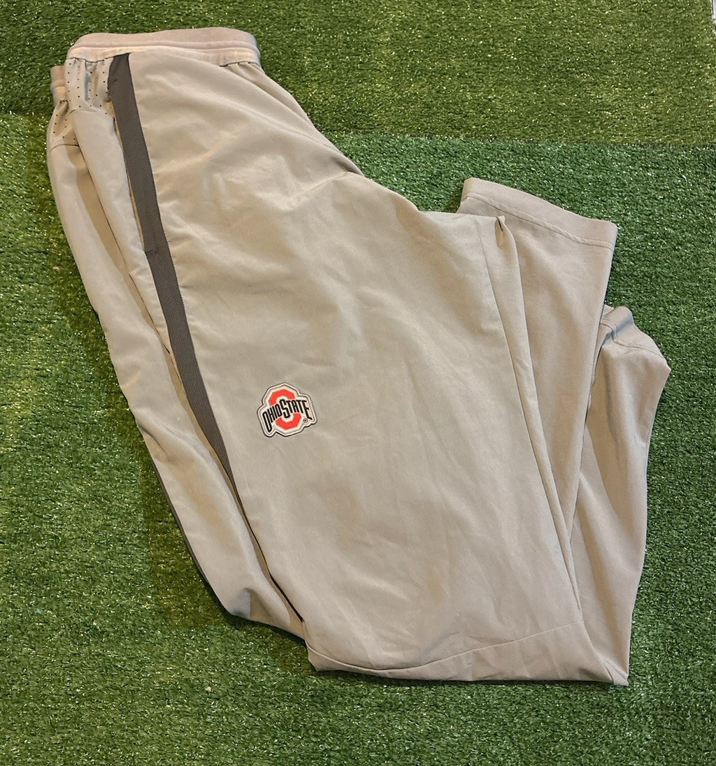 Ohio State Buckeyes pants mens large gray nike breathable stretch lightweight Ohio State Buckeyes pants mens large gray nike breathable stretch lightweight