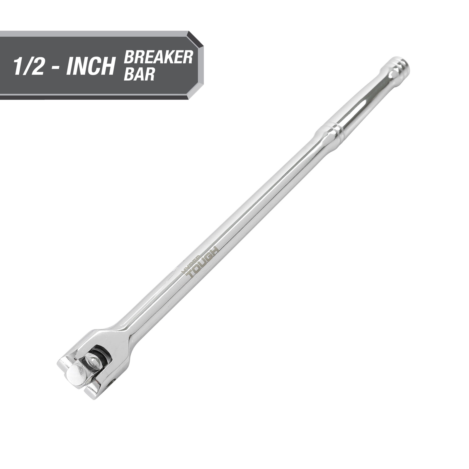 15-Inch 1/2-Inch Rust Resistant Breaker Bar with Rotating Head 15-Inch 1/2-Inch Rust Resistant Breaker Bar with Rotating Head