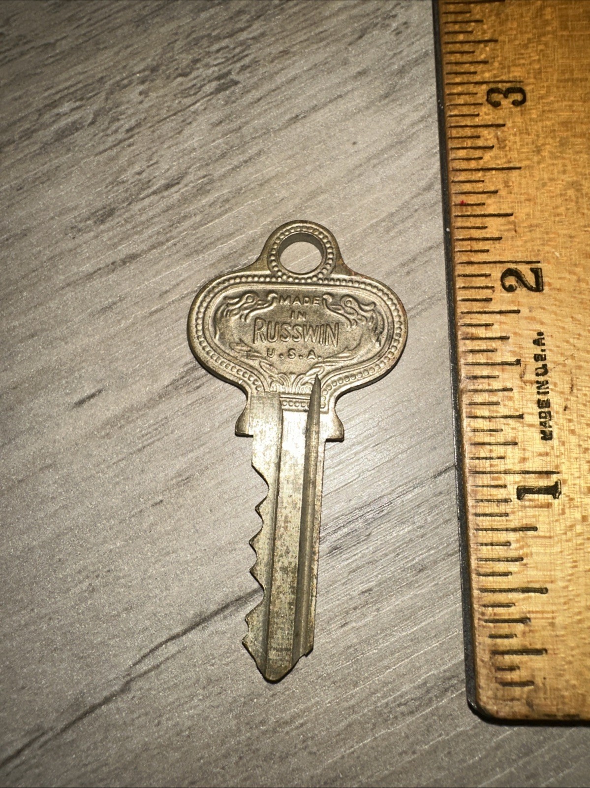 Antique Russwin Key #R54362 Beautiful Key Antique Russwin Key #R54362 Beautiful Key