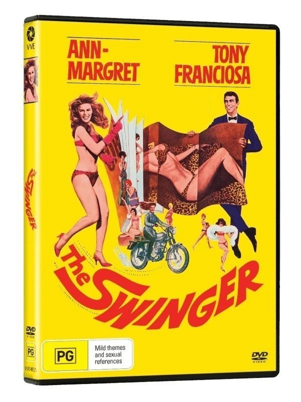 The Swinger (1966) Ann-Margret Tony Franciosa DVD BRAND NEW (USA Compatible)