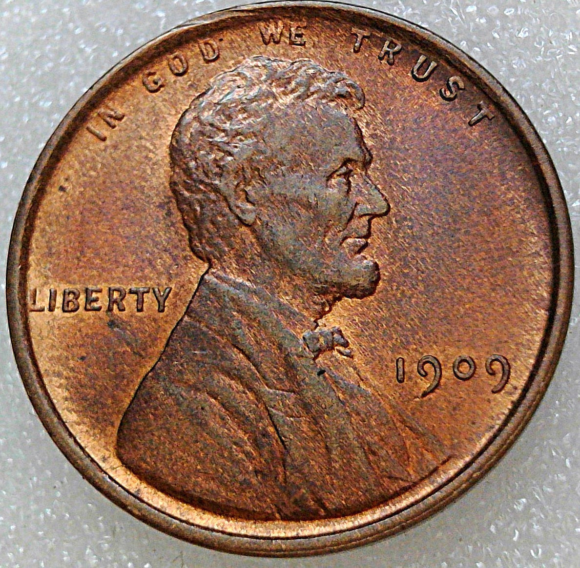 1909 P Wheat Penny - Great Machine Doubling on Reverse - First one I've seen