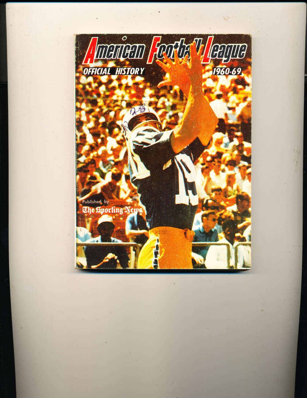 1969 TSN American Football League AFL Guide bx21