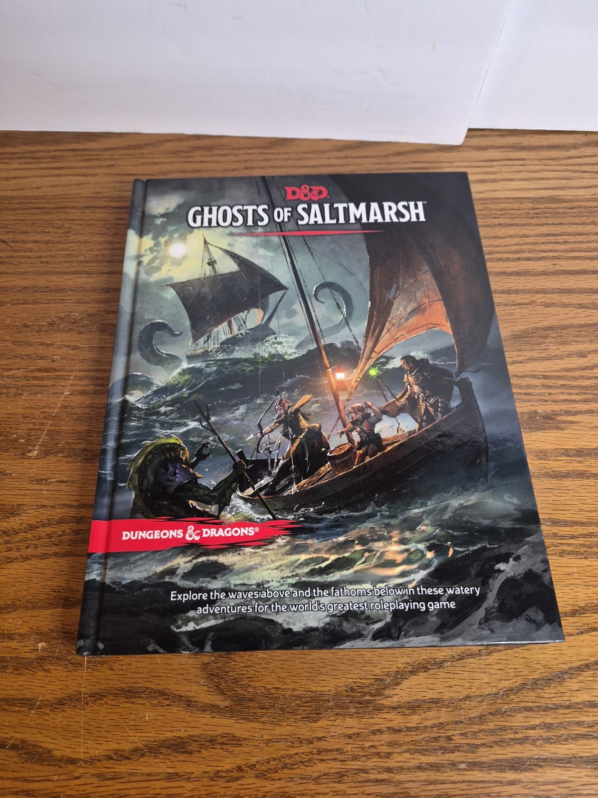 Dungeons & Dragons Ghosts Of Saltmarsh Hardcover Book Dungeons & Dragons Ghosts Of Saltmarsh Hardcover Book