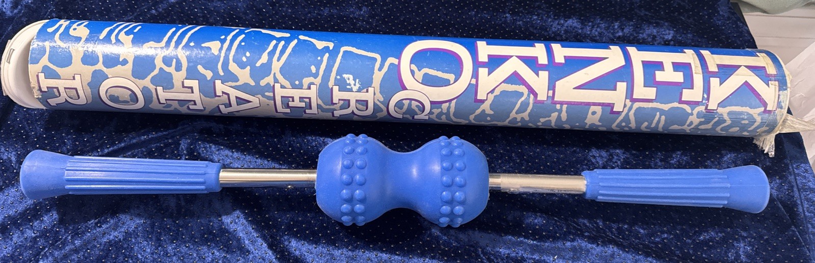 Nikken MagCreator Back & Body Massage Roller Blue Made In USA