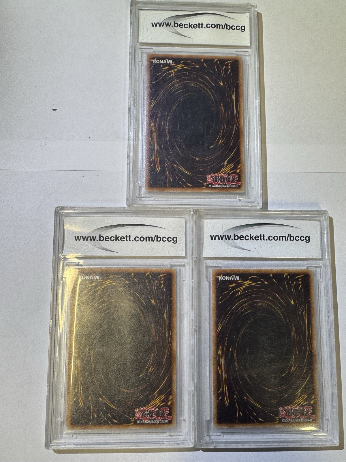 OBO MAKE OFFERS RETRO/EARLY ERA Yugioh Cards All Graded 10’s Lot Of 3