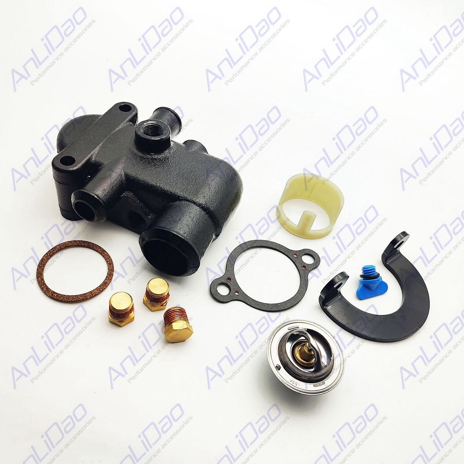 Repl Mercury Thermostat Housing Assembly 4.3 5.0 5.7 350 MAG mercruiser 863457A2