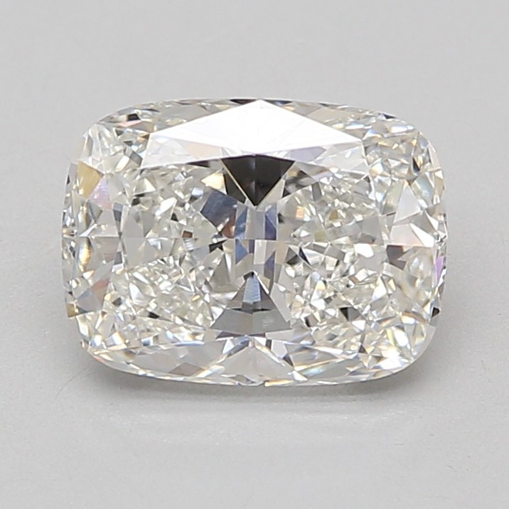 IGI Certified 2.58 Ct Cushion Cut Lab Grown CVD Diamond G Color VS2 Clarity