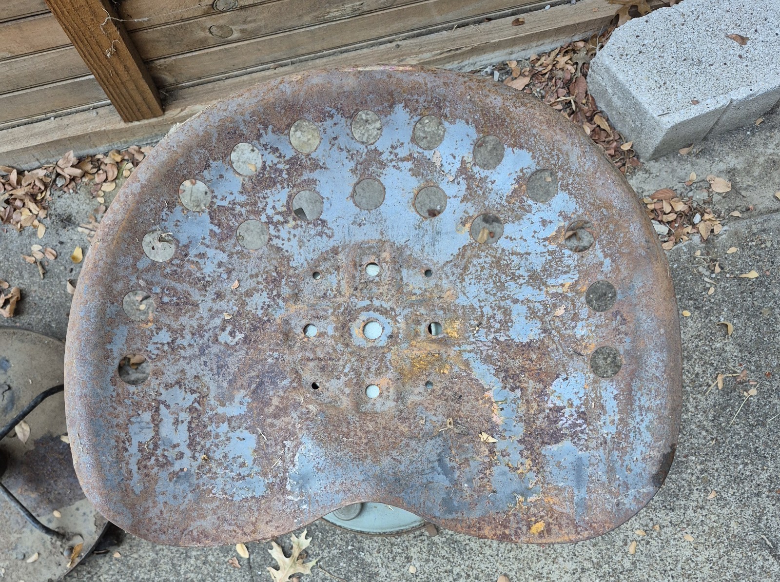 Vintage Metal Tractor Seat Old Antique Farm Vintage Metal Tractor Seat Old Antique Farm