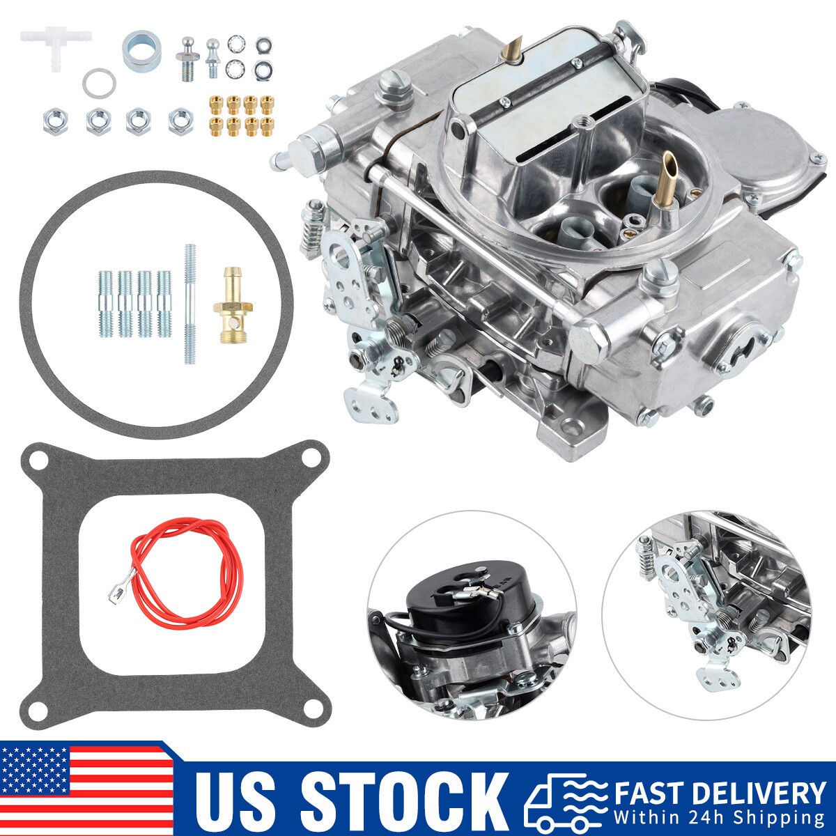 fit Holley 4160 Perfitmance 600 CFM 4 Barrel Carburetor Street Warrior 0-80457S