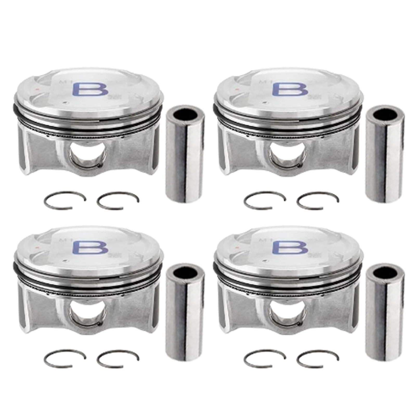 G4NB 1.8L Engine Pistons & Rings Set (+0.5mm) Fits for Hyundai Elantra 12-16,... G4NB 1.8L Engine Pistons & Rings Set (+0.5mm) Fits for Hyundai Elantra 12-16,...