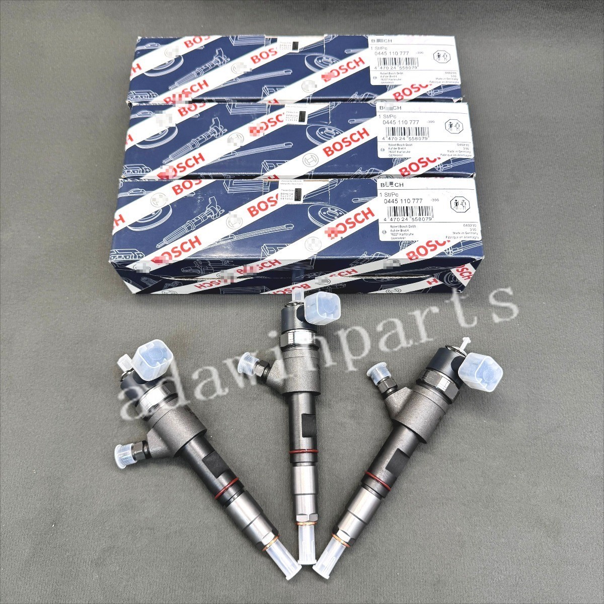 3PCS 0445110777 Bosch Fuel Injector 1J801-53052 For Kubota V2403 Engine KX040-4