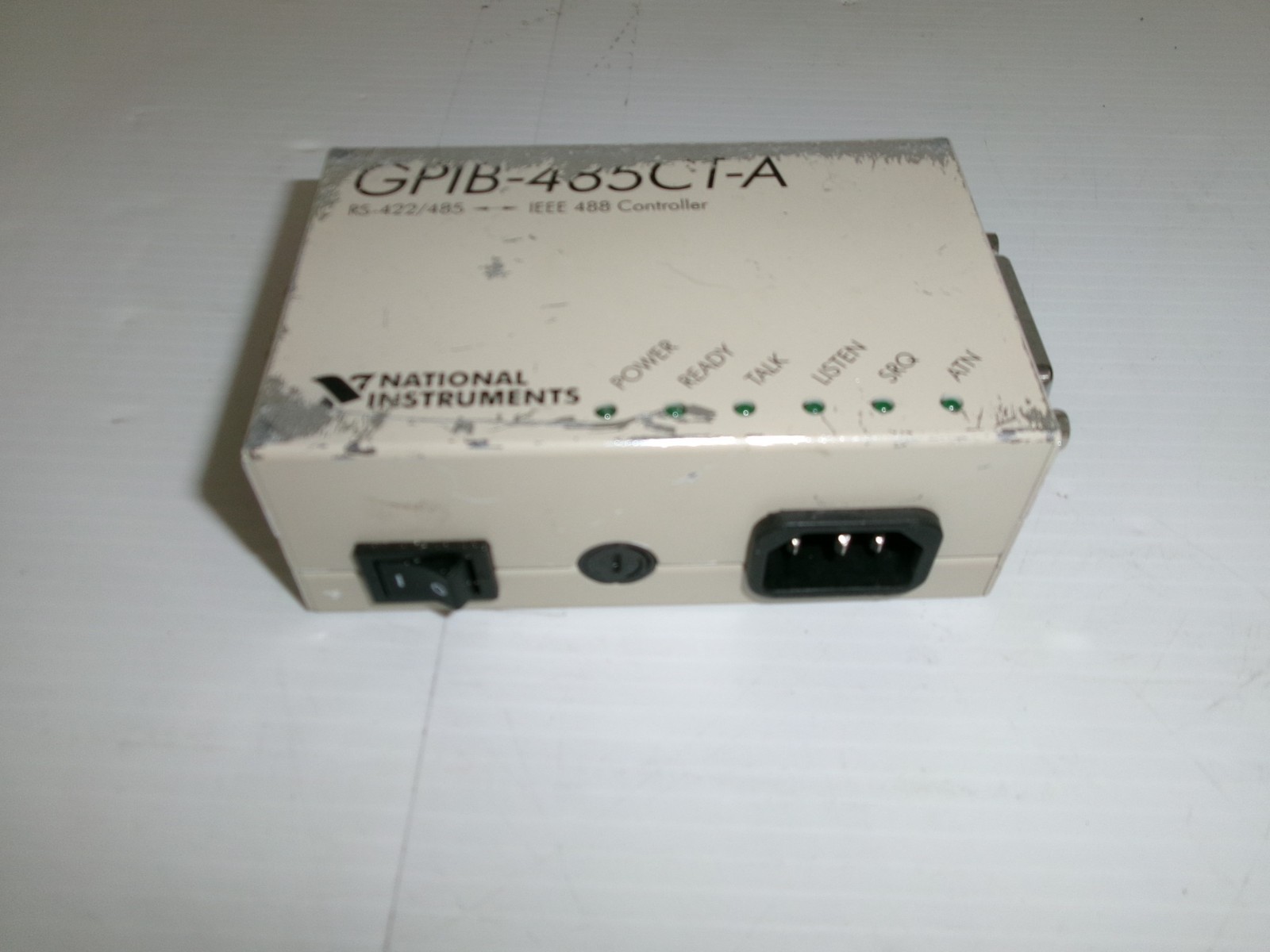 NATIONAL INSTRUMENTS GPIB-485CT-A RS-422/485 IEEE 488 CONTROLLER (BFR32)
