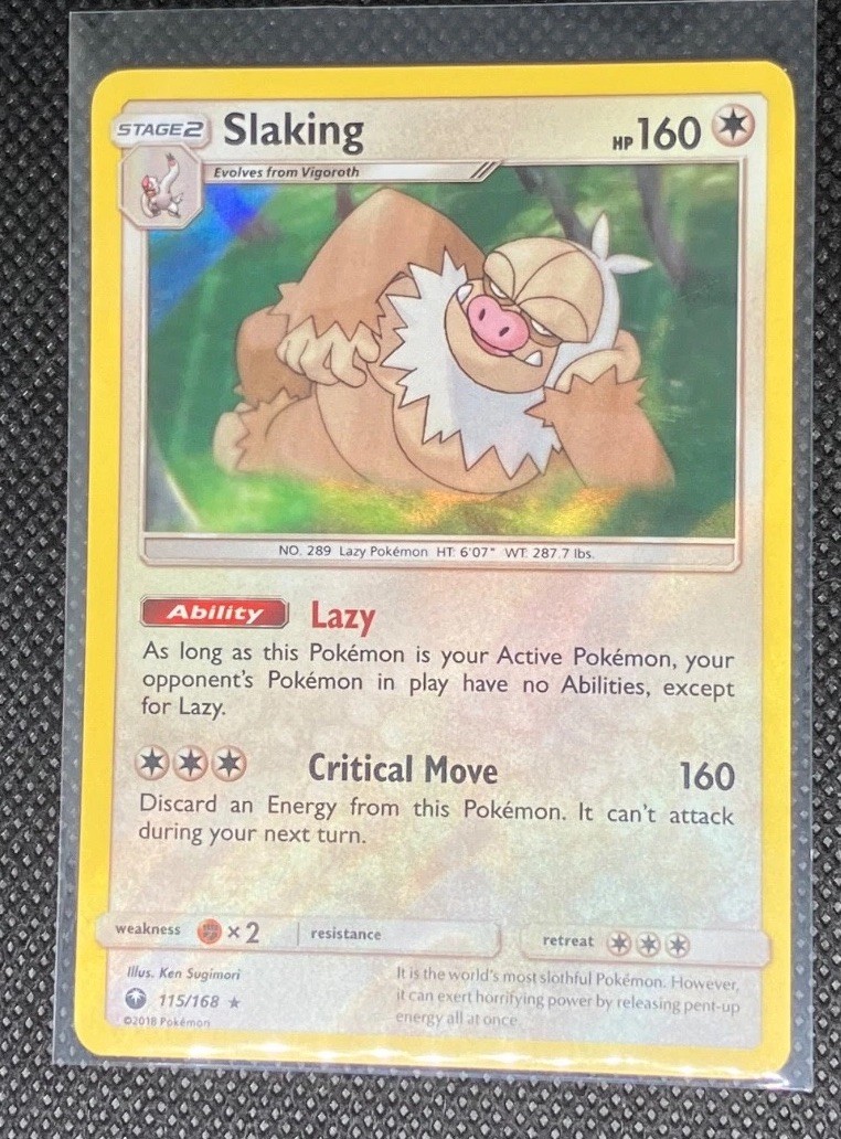 Slaking 115/168 SM-Celestial Storm Holo
