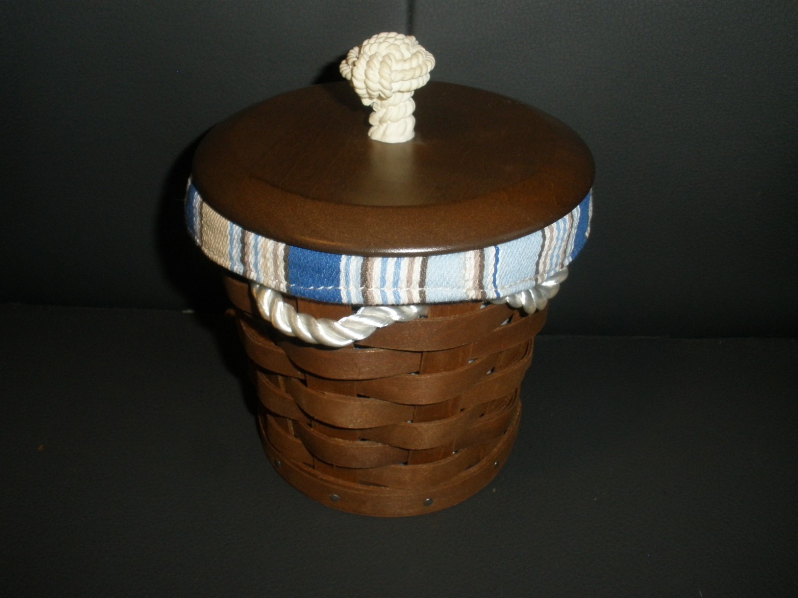 RARE Longaberger 2009 Small Pail Basket Combo 4.5 RARE Longaberger 2009 Small Pail Basket Combo 4.5