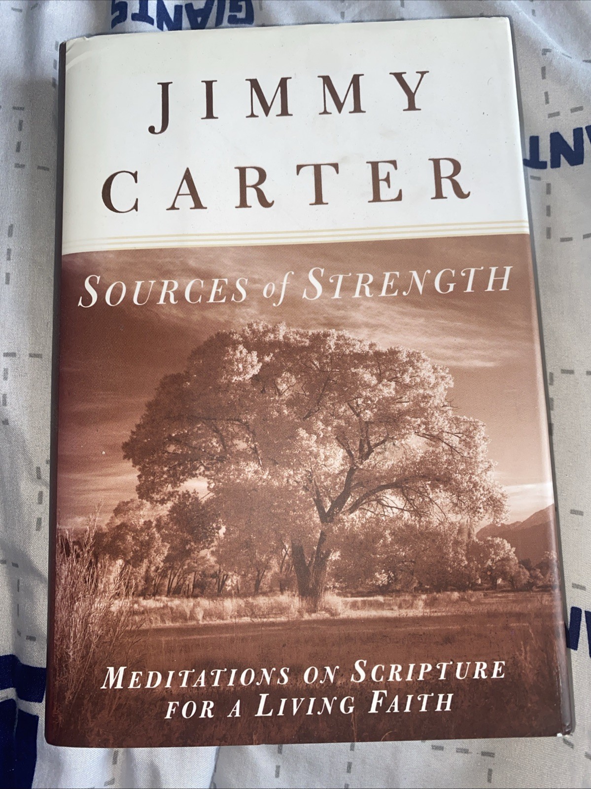 Sources Of Strength By Jimmy Carter Autographed Edition Meditations On Scripture