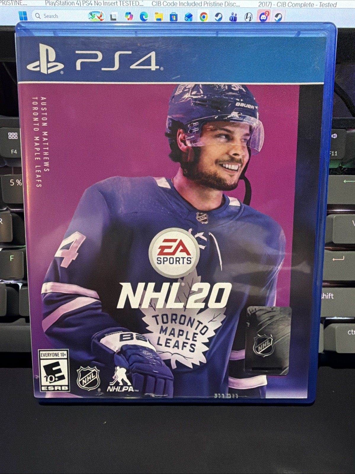 NHL 20 (PlayStation 4, 2019) PS4 TESTED PRISTINE DISC✅