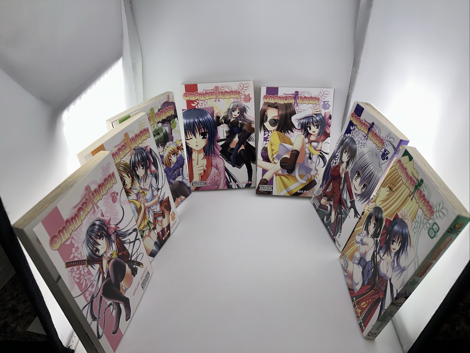 Omamori Himari Manga Vol. 1-5, 7, 8 English Version (Mature) (Ecchi) Omamori Himari Manga Vol. 1-5, 7, 8 English Version (Mature) (Ecchi)