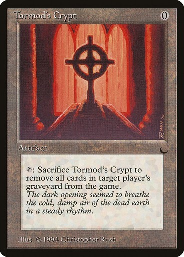 Tormod\'s Crypt x1 The Dark #112 MTG Magic the Gathering Artifact Card