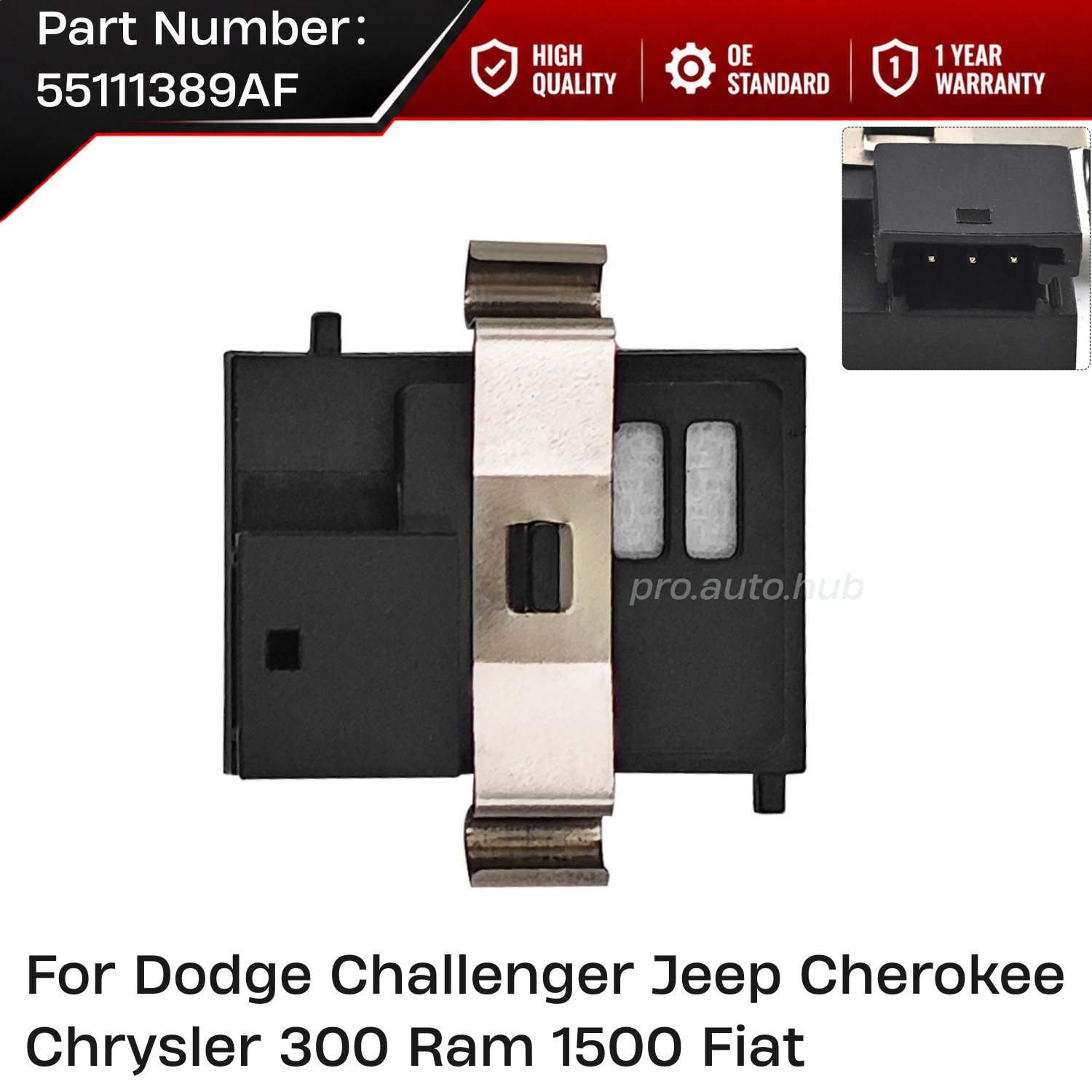Humidity Sensor Fit Dodge Challenger Jeep Cherokee Chrysler 300 Ram 1500 Fiat
