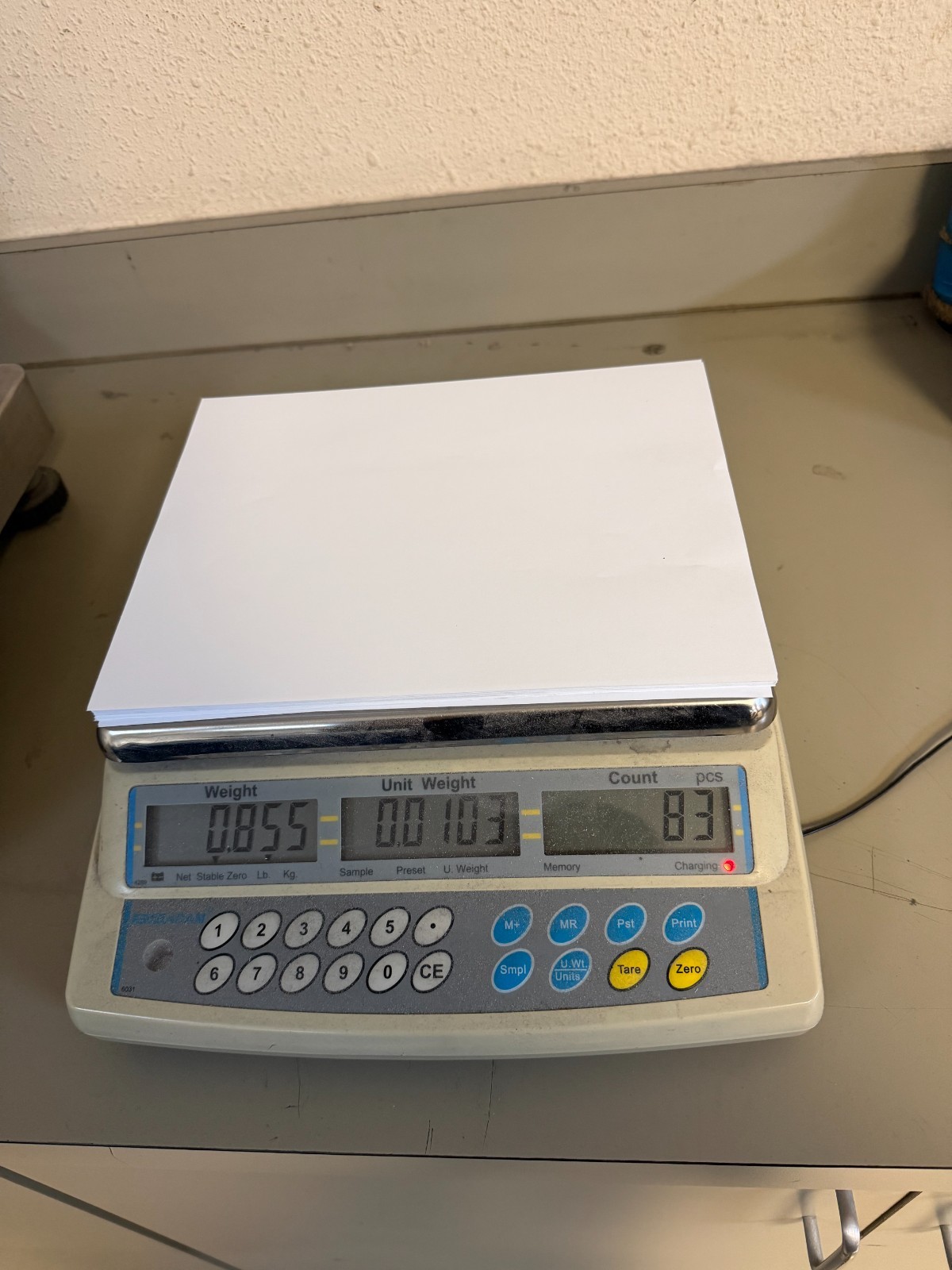 AE Adam Equipment Model CBC 35a Scale, 35lbs/16kg Digital Parts Counting Scale