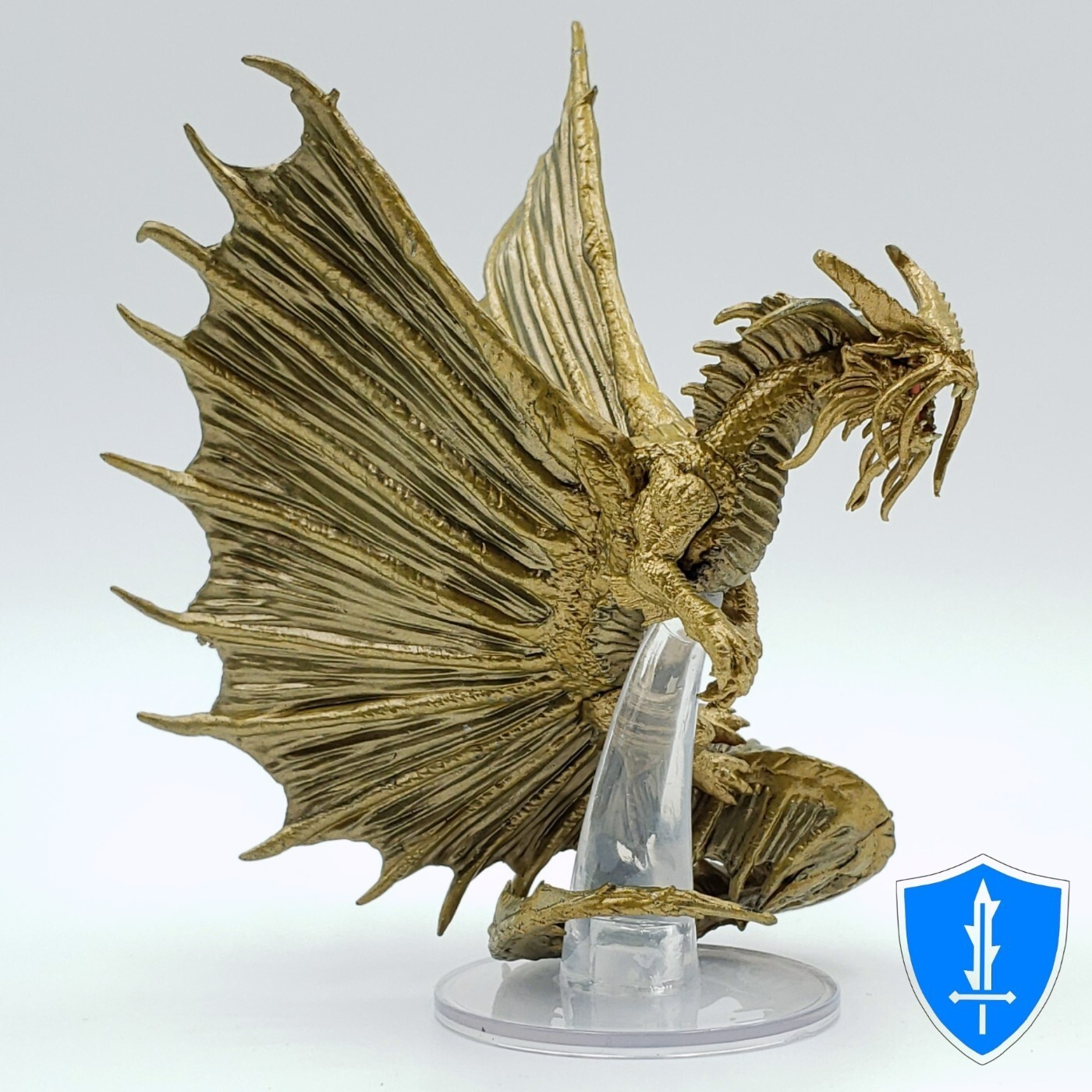 Young Gold Dragon - Return of the Dragons #43 D&D Icons of the Realms