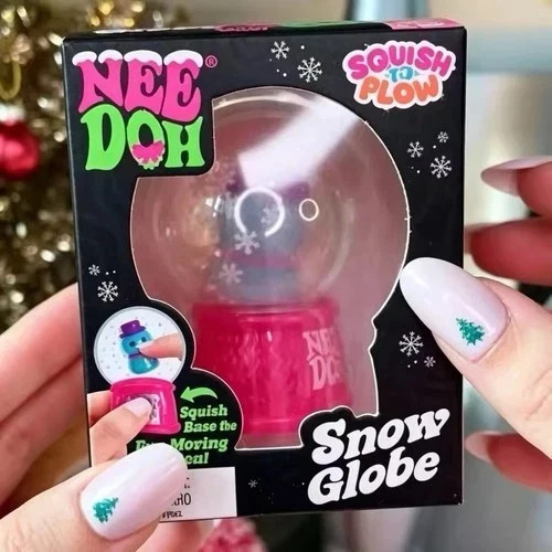 Nee-Doh-Snow Globe , Squishy Christmas Flow Snow Globe Squeeze Toy, Nee-Doh-Snow Globe , Squishy Christmas Flow Snow Globe Squeeze Toy,