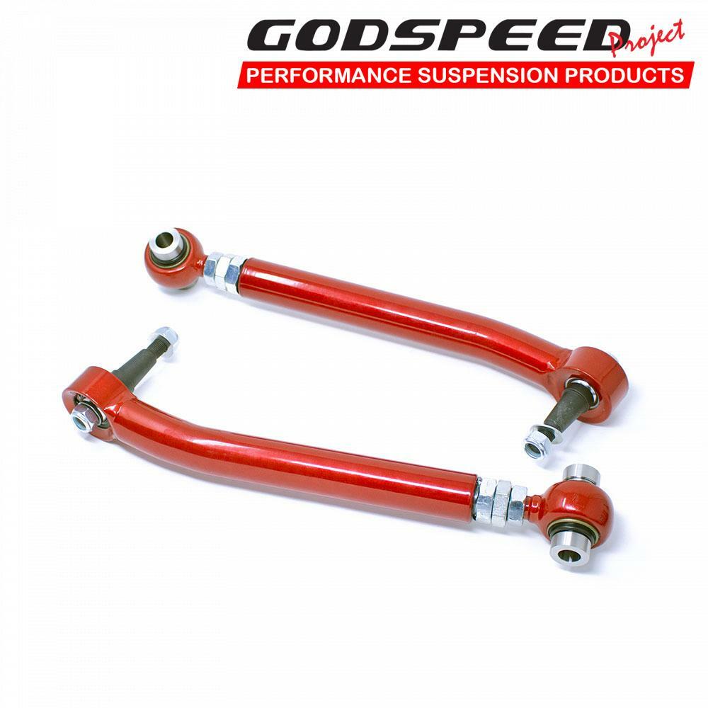 Fits 09-16 Genesis Coupe Front Lower Control Arms Adjustable Bolt On Pair