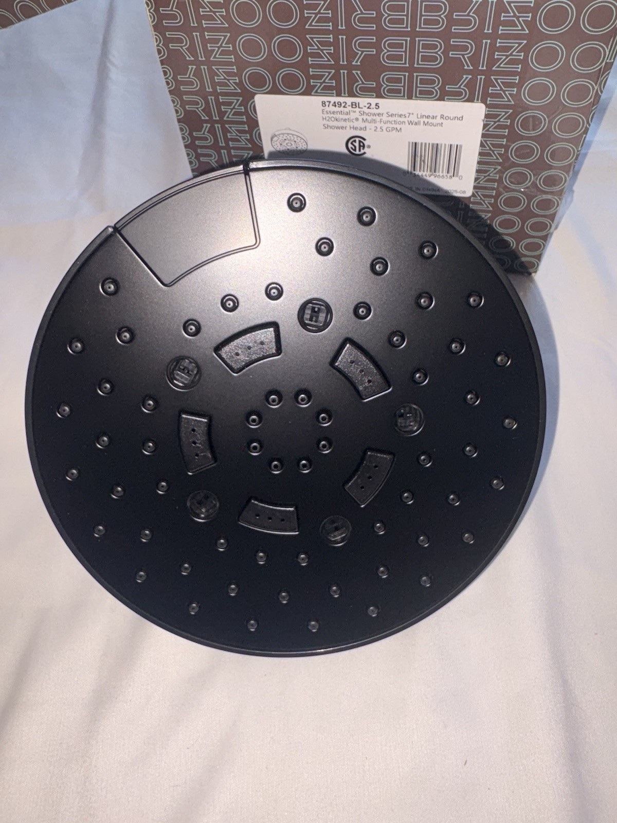 Brizo 87292-PN-2.5 Essential Multi-Function Shower Head, 2.5 GPM