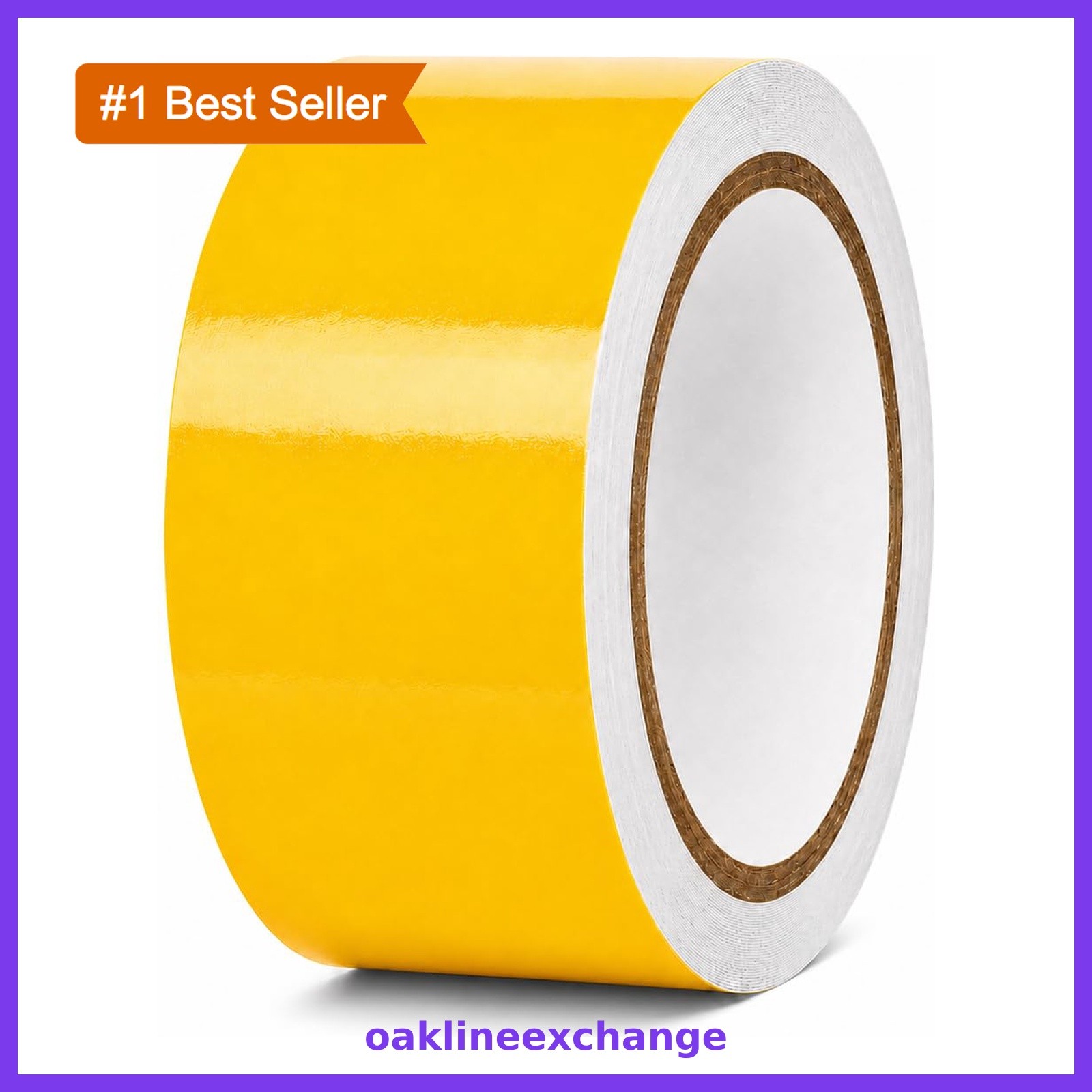GGR Supplies Retro Reflective Tape, 2 Inch x 30 Ft Yellow GGR Supplies Retro Reflective Tape, 2 Inch x 30 Ft Yellow