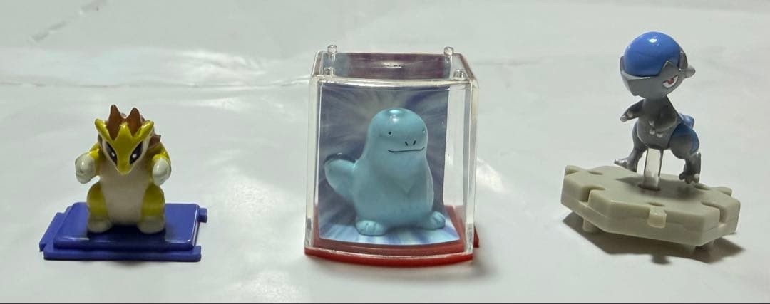 Pokemon Sandslash Quagsire Cranidos Mini Figure Lot 3 Collectible 15+