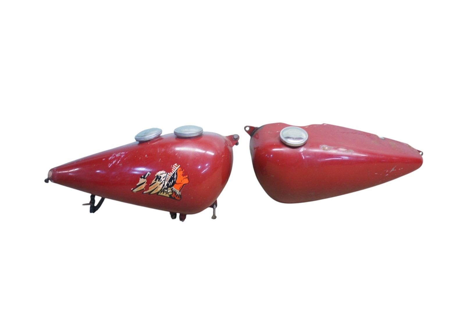 1947 Indian Chief Motorcycle Scout *2894A Gas Tanks