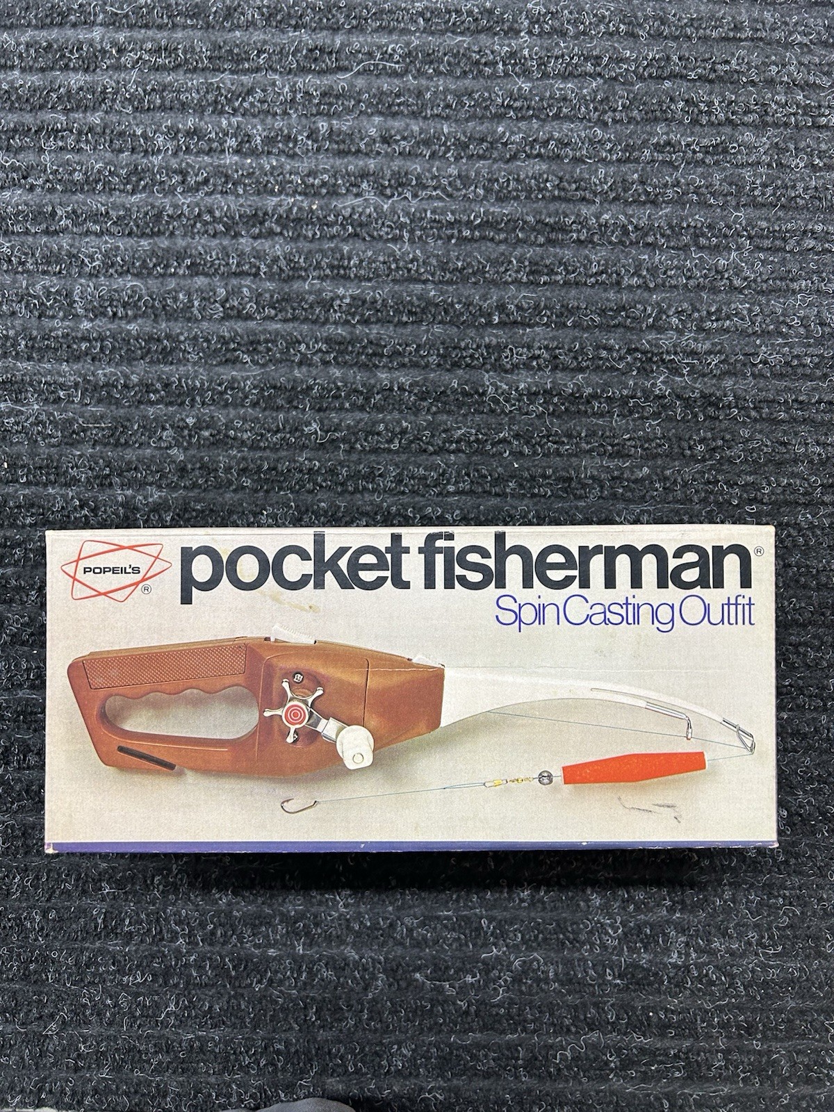 FACTORY SEALED NOS 1972 Vintage Popeil's Pocket Fisherman Spin Casting Outfit FACTORY SEALED NOS 1972 Vintage Popeil's Pocket Fisherman Spin Casting Outfit