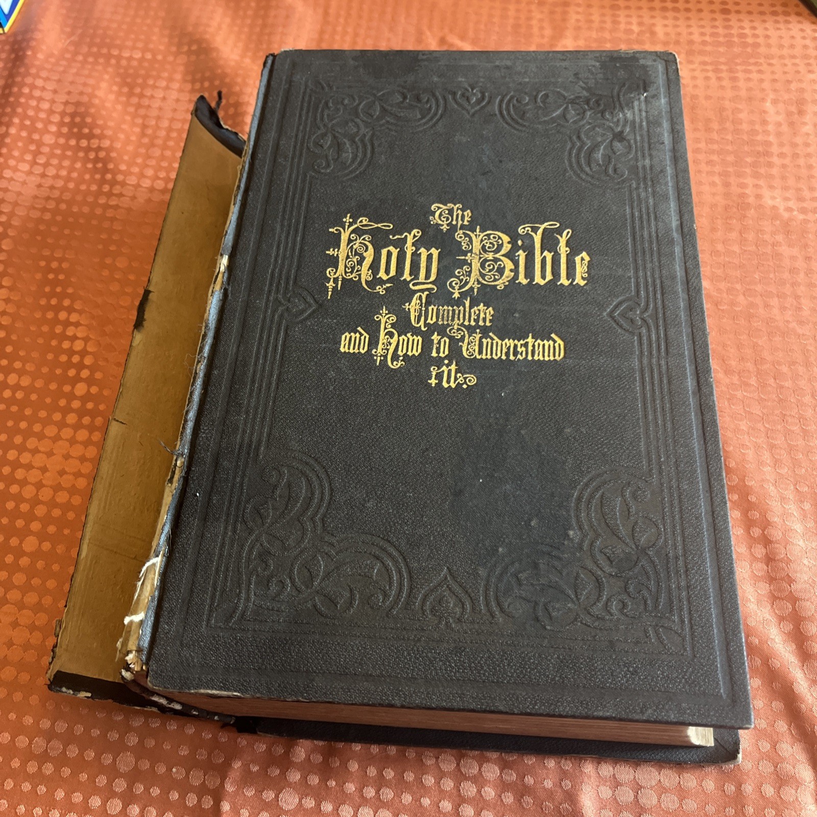 Hitchcock\'s New & Complete Analysis of the Holy Bible 1874 Antiquarian Book