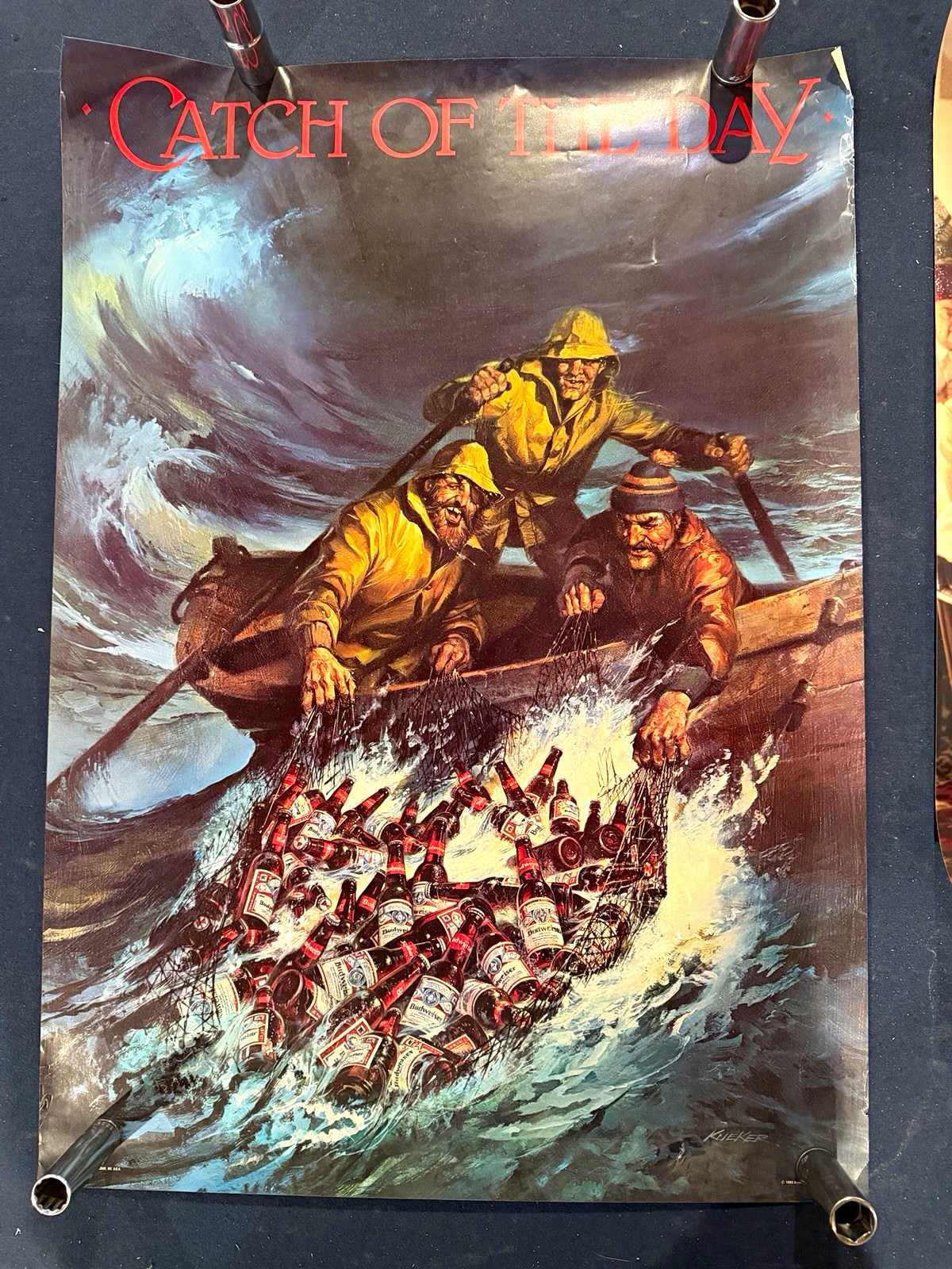 Anheuser-Busch Beer Advertising Poster Print 