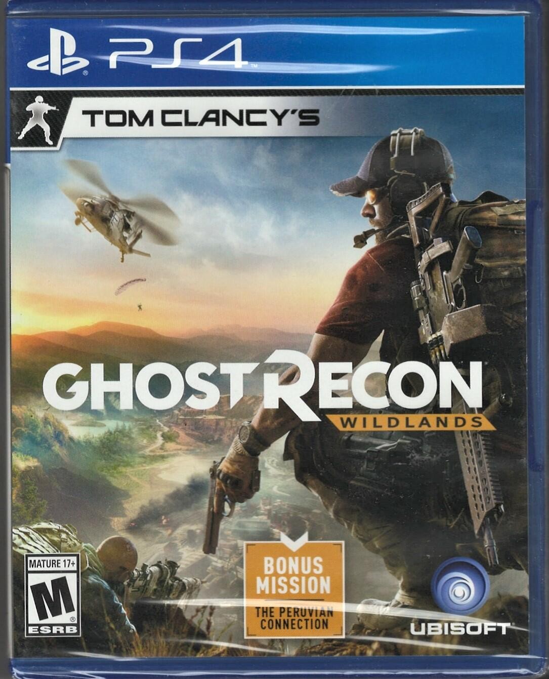 Tom Clancy\'\'s Ghost Recon Wildlands PS4 (Brand New Factory Sealed US Version) pl