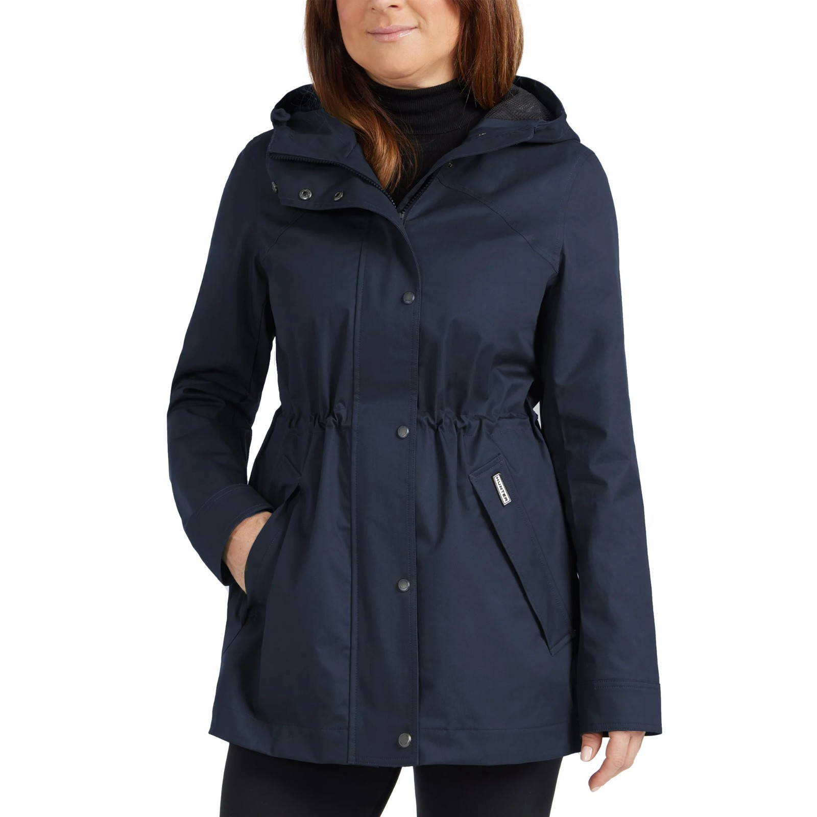 Trending Viral Hunter Ladies' Hooded Full-Zip Rain Jacket, Multi Sizes & Colors