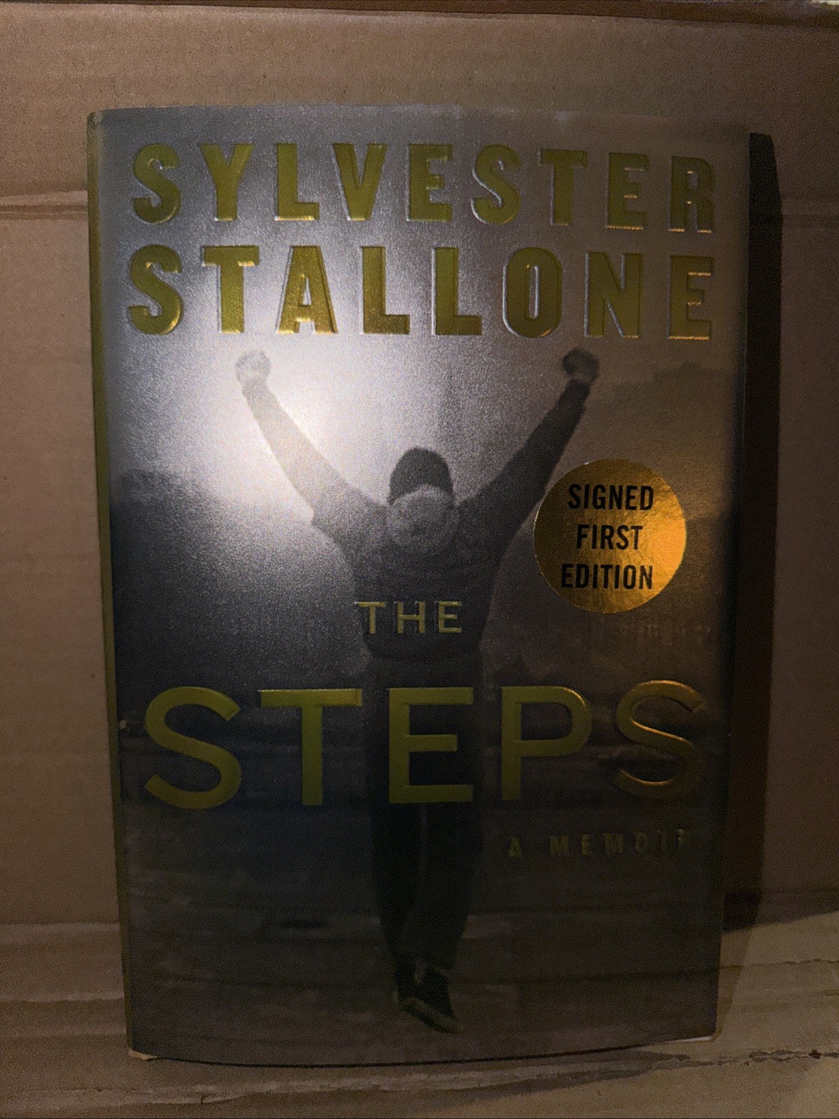 The Steps SIGNED First Edition A Memoir By Sylvester Stallone In Hand Ships Now