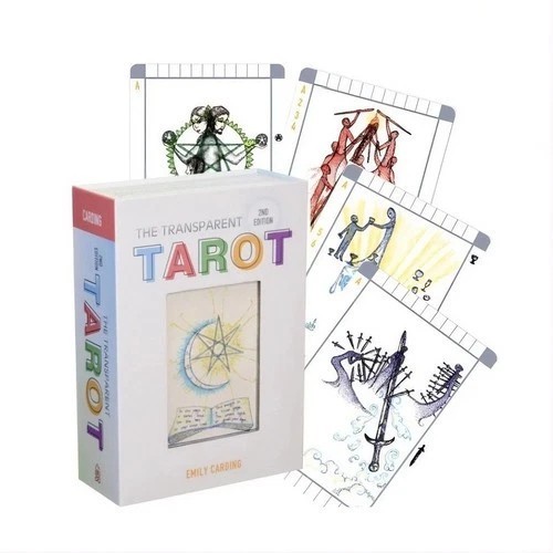 The Transparent Tarot 2nd Edition | Cards Set for Meditation & Spiritual Reading