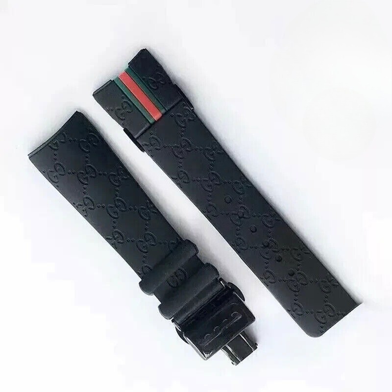 26mm Rubber replacement Watch Strap For I-Gucci/Digital Men\'s Watch YA114 models 26mm Rubber replacement Watch Strap For I-Gucci/Digital Men\'s Watch YA114 models